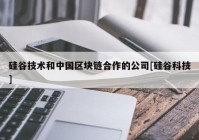硅谷技术和中国区块链合作的公司[硅谷科技]